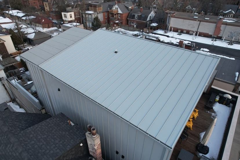 Standing Seam and Custom Gutters and Downpipes