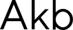 akb logo