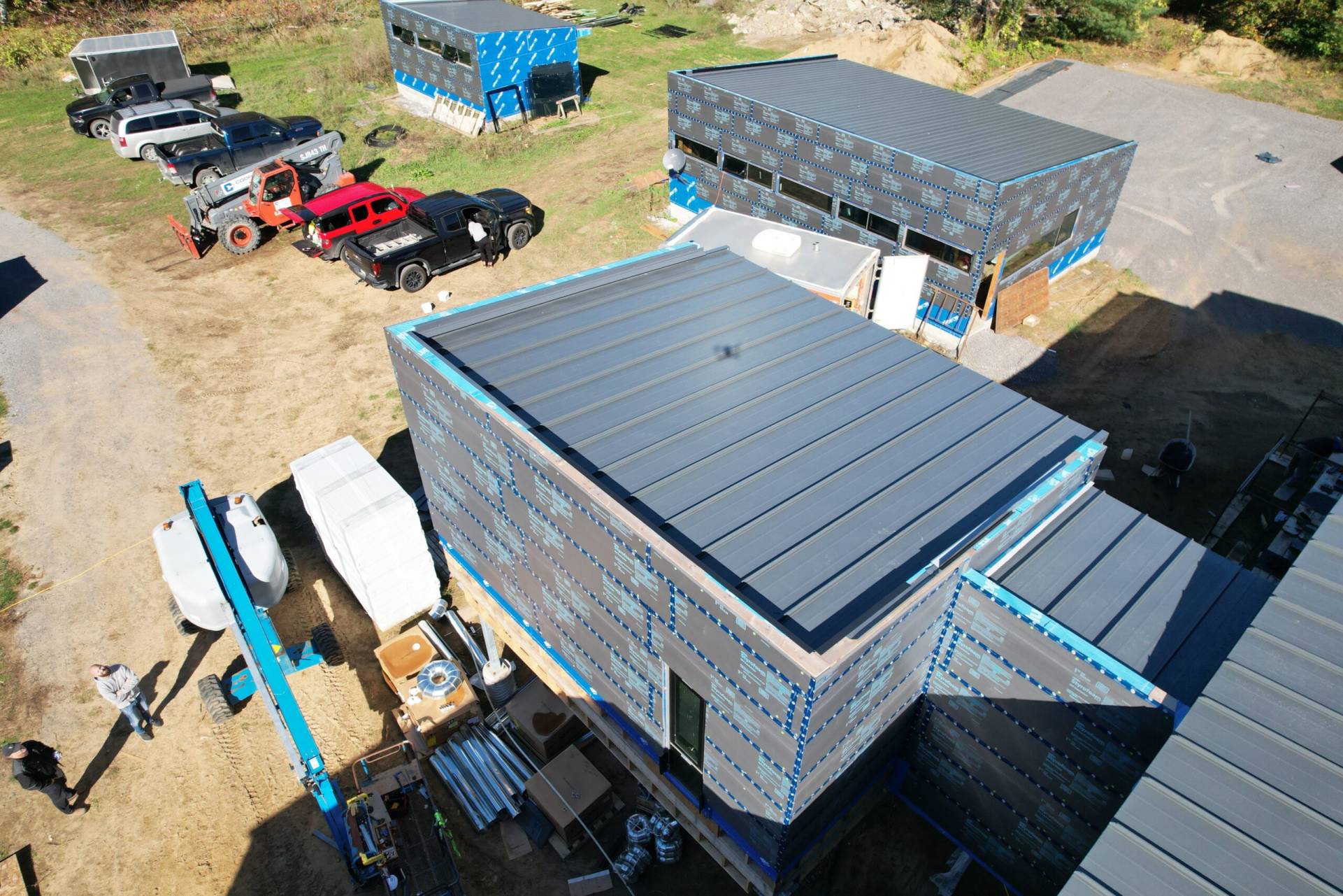 Howes Lane 7/8” Corrugated & Optimum Rib Roof Installation